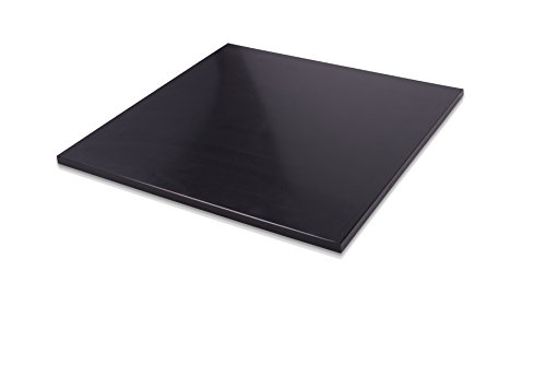 HDPE (Yüksek Yoğunluklu Polietilen) Plastik Levha 1/4 x 7.5” x 40 Siyah Renk