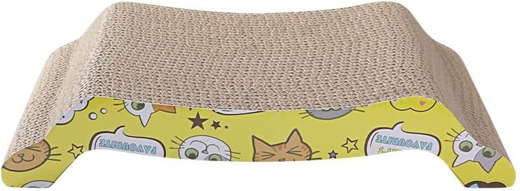 ROYIO Kedi tırmalama panosu Kedi Tırmalama Giyilebilir Oyuncak Karton Kedi Tırmalama Sonrası Pençe Değirmeni ev hayvanı ürünü (Renk