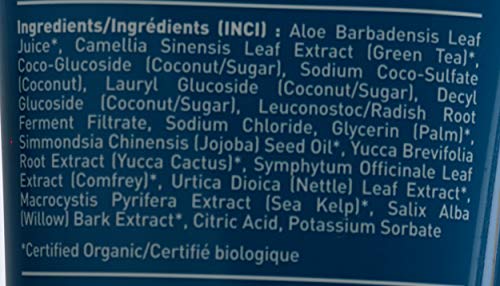 Desert Essence Kokusuz Vücut Yıkama - 8 Fl Ons-Yatıştırıcı-Temizleyici-Aloe Vera-Sakin ve Yatıştırıcı-Yeşil Çay-Antioksidanlar-Ferahlatıcı-Cildi