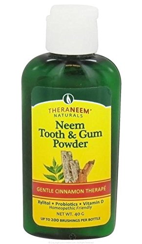 TheraNeem Diş ve Diş Eti Tozu-Tarçın, Organix South 40 gram.(2 paket)
