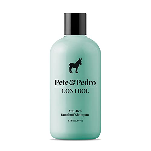 Pete & Pedro CONTROL Ekstra Güçlü Kepek ve Kaşıntı Önleyici İlaçlı Kömür Katranı Nane Çayı Ağacı Yağı Erkek ve Kadın Şampuanı / Köpekbalığı