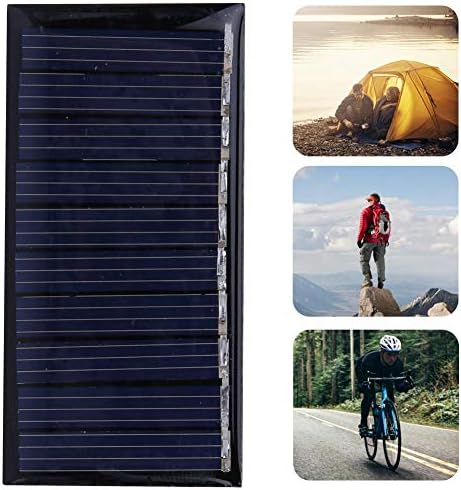 DEALPEAK 50MA 5V Mini Çevre Dostu güneş panelı pil şarj cihazı Polikristal Silikon Açık Şarj Güç Kaynağı Küçük Güç Elektrikli Ev Aletleri