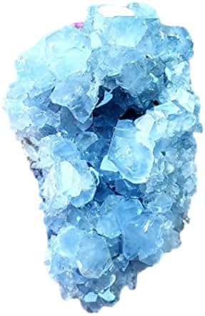 Celestite-Büyük Ham kaba kristal şifa doğal metafizik taş çok noktalı küme numune-Celestite 2