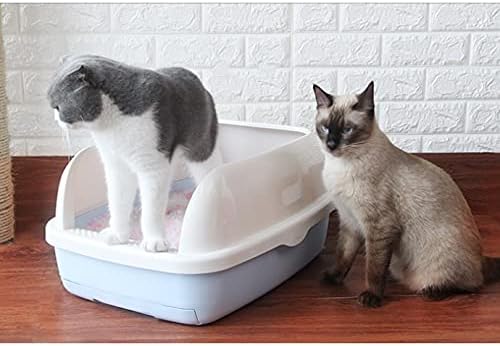 Dış Sıçrama Geçirmez Kediler Tuvalet için SLATİOM Çam Kristal Kum Çekmece Tipi idrar Yastığı