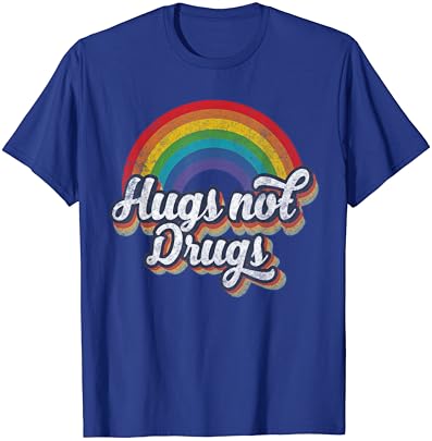 Anonim narkotik Gömlek Sarılmalar Değil İlaçlar AA NA Sobriety T-Shirt