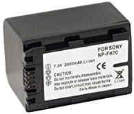 Parlama noktası NP - FH70 7.4 V 2000 mAh Yedek Lityum-İyon Kamera Pil Sony