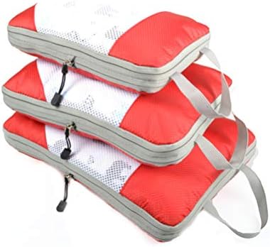 BESTOYARD vakumlu depolama çantası 3 Adet giysi saklama Çantası Seyahat Organizatör Küpleri Katlanabilir Giysi Organizatör Bagaj Nevresim