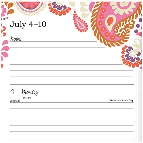 Bir bakışta Akademik Yıl Haftalık / Aylık Planlayıcı / Randevu Defteri, Temmuz -Haziran 2017, Özelleştirilebilir, 4-7 / 8 x8, Şeker