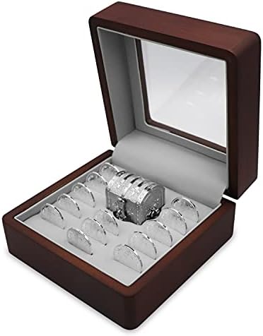 NHE Gümüş Kaplama Düğün Birlik Paraları ile Dekoratif Vitrin, Hazine Kutusu, Klasik Arras Töreni Hediyelik Eşya, Güzel Hediye Seti