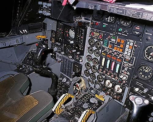 F - 111 Aardvark Kokpit 11x14 Gümüş Halide Fotoğraf Baskısı