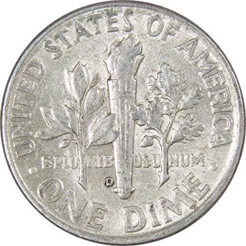 1961 D Roosevelt Kuruş AG Hakkında Iyi 90 % Gümüş 10c ABD Sikke Tahsil