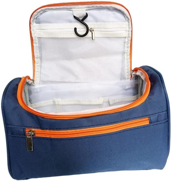 DNATS Büyük Kapasiteli saklama Çantası Saklama çantası Taşınabilir Yıkama Çantası Oxford Kumaş Kozmetik Çantası (Renk: A, Boyut