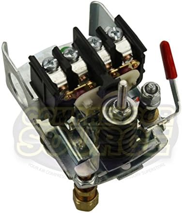 Kare D Pumptrol basınç anahtarı basınçlı hava kompresörü 9013FHG12J52M1X 95-125 psı Boşaltıcı ve Açma / Kapama Kolu (Paks)