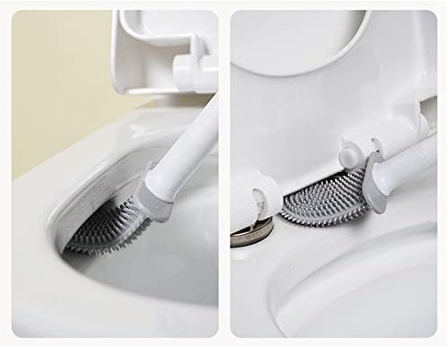 PetPhindU Tuvalet Fırçası Temizlik Malzemeleri Tuvalet Temizleyici Fırça Duvara Monte Tuvalet Fırçası Tuvalet Temizleme Fırçası Yumuşak