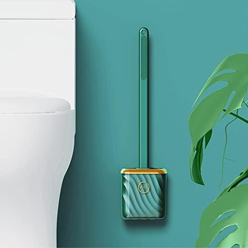 PetPhindU Tuvalet Fırçası Temizlik Malzemeleri Tuvalet Temizleyici Fırça Ayaklı Tuvalet Temizleyici Fırça Silikon Kıllar Tuvalet Temizleyici