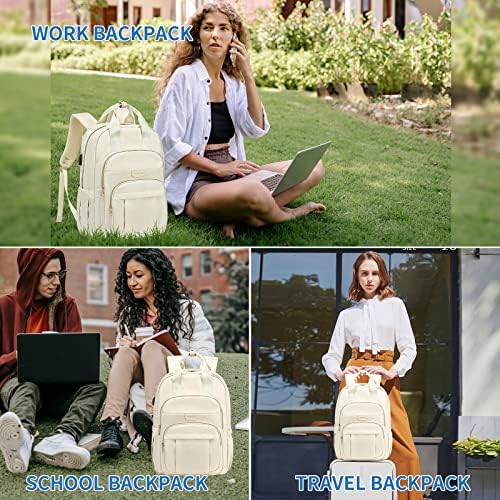 Kadınlar için WISEILD Laptop Sırt Çantası, moda İş Bilgisayar Sırt Çantaları Seyahat Çantaları Öğretmen Doktor Hemşire Çalışma Sırt