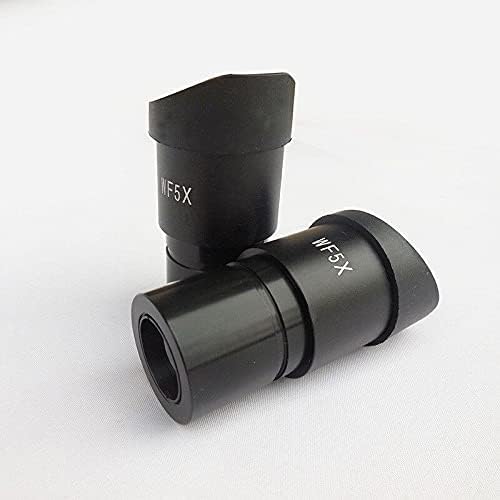 YİNGGEXU Mikroskop Çift Stereo Mikroskop Mercek 30mm Montaj 5X Geniş Açı Mercek Eyecups Standı Uyumlu