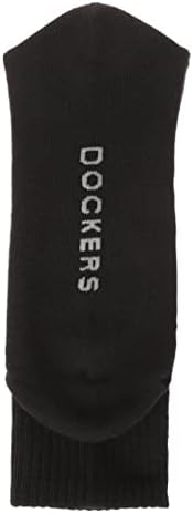 Dockers Erkek Performans Çorapları-6'lı Paket Yastıklı Atletik ve Elbise Mürettebat Çorapları Erkekler için