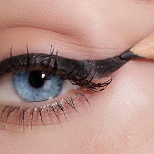 ETEDES 3 Farklı Hassas Sıvı Eyeliner; Uzun Ömürlü, Su Geçirmez, [3'ü 1 Arada] Eyeliner * 3; Siyah -0401005
