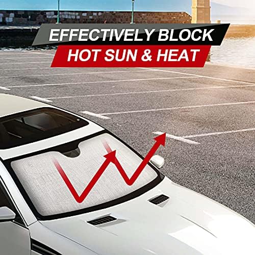 Beyzbolu Seviyorum araç ön camı Güneşlik Katlanabilir Yansıtıcı Güneşlik Otomatik Ön Cam UV Reflektör 55x 30