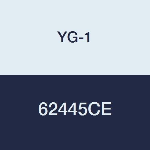 YG - 1 62445CE HSSCo8 Kaba End Mill, Çok Flüt, Uzun Uzunluk, kaba Pitch, TiAlN-Extreme Finish, 6-1/2 Uzunluk, 1-1/4