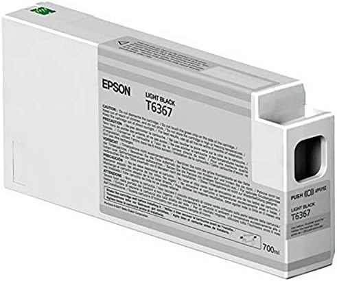 Epson UltraChrome HDR Mürekkep Kartuşu - 700ml Açık Siyah (T636700)