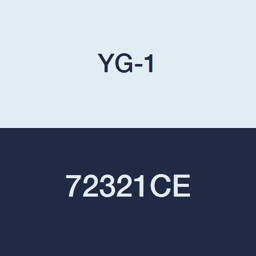 YG-1 72321CE HSSCo8 Kaba İşleme Frezesi, 3 Flüt, Saplama Uzunluğu, İnce Adım, Merkez Kesme, TiAlN-Extreme Finish, 2-1/2 Uzunluk, 1/2
