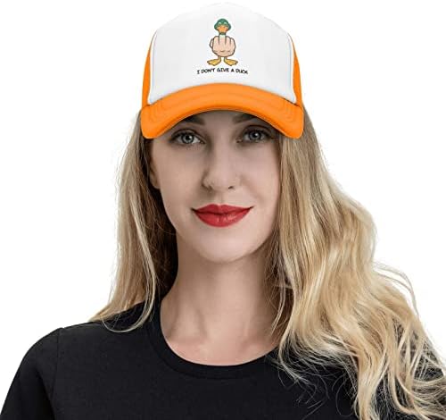 Komik Ben Bir Ördek şoför şapkası,Unisex beyzbol şapkası,Ayarlanabilir file şapka, Spor için Uygun, Balıkçılık, Seyahat