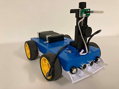 OpenBot RTR_TT Robot Motorları: Optik Tekerlek kodlayıcılı TT, MCU: ATmega328 [4'lü Paket] (Mavi / Beyaz)