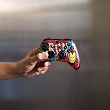 Xbox 360 Denetleyicisi Marvel Ironman (Çok Renkli)için GADGETS WRAP Baskılı Cilt