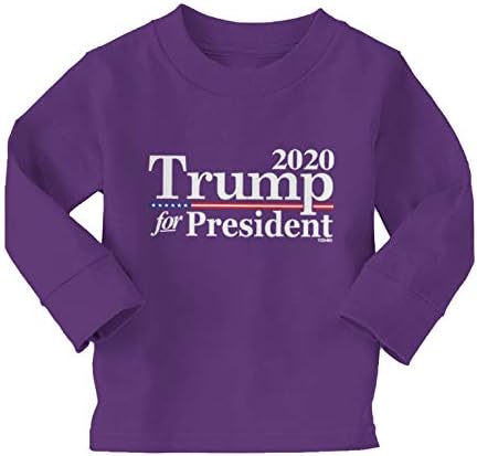 Trump Başkan-MAGA 45 Bebek / Yürümeye Başlayan pamuklu jarse T-Shirt