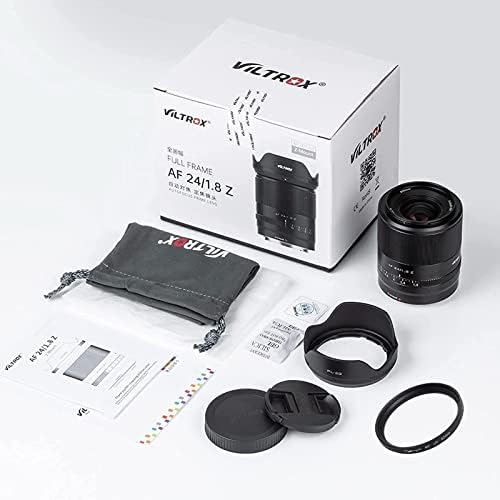 VİLTROX 24mm f / 1.8 F1.8 Otofokus Tam Çerçeve Geniş Açı Başbakan nikon için lens Z-Montaj Aynasız Kameralar Z5 Z50 Z6 Z6 II Z7 Z7