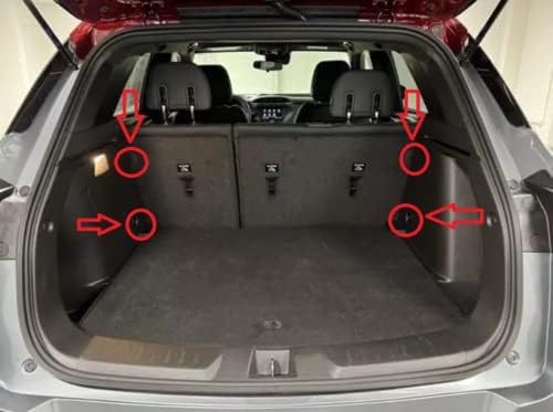 EACCESSORİES EA Arka Bagaj Düzenleyici kargo ağı Chevrolet Trailblazer 2021-2023 için-SUV Kamyon için Zarf Tarzı kargo ağı-Premium