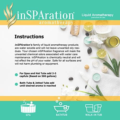 InSPAration Romantik Aromaterapi (9 oz) (2 Paket)