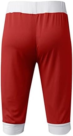 Wabtum Şort Erkekler için Rahat Yaz, erkek Vücut Geliştirme Kot şort Spor cepli pantolon Delik Egzersiz fitness pantolonları