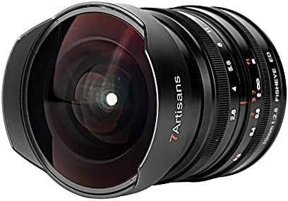 7 zanaatkarlar 10mm F2.8 Tam Çerçeve Ultra geniş açılı balık gözü lens 178°Manuel Odaklama Sony E-Mount Aynasız Kameralar için A7/A7R/A7S/A7II/A7RII/A7SII/A9/A7RIII/A7III/A7RIV/A9II