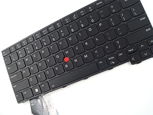 Bayjebu Yeni / Orijinal Lenovo ThinkPad L14 Gen 3 3th 14.0 inç ABD Arkadan Aydınlatmalı Klavye 5N21D68160 Siyah