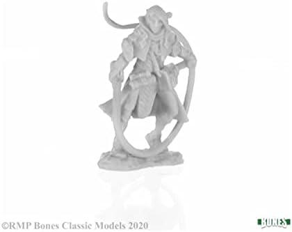 Belthual Elf Chronicler Minyatür 25mm Kahraman Ölçekli Şekil Koyu Cennet Kemikleri Reaper Minyatürleri