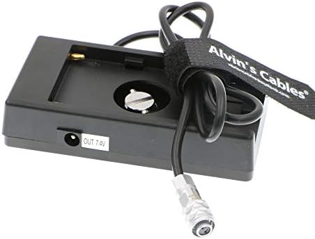 Alvin'in Kabloları Güç Kablosu BMPCC Blackmagic Sinema Kamera 4K BMPCC Güç Kaynağı Montaj Plakası Adaptörü Sony NP F970 Pil