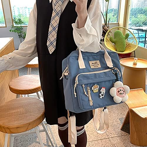 Güneşli Fanny OU Sevimli Sırt Çantaları. Japon Anime Kawaii Sırt Çantası Okul Fonksiyonel Seyahat Su Geçirmez Bookbag Laptop Çantası…