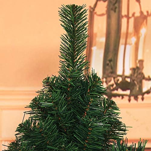 ZPEE PVC Noel Ağacı Çıplak Ağaç, Metal Standlı Yapay Menteşeli Çam Ağacı Montajı Kolay noel dekorasyonları Süslemesiz Aydınlatılmamış-1,5