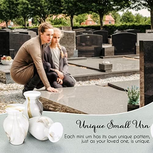 2.9 İnç Küçük Çömleği İnsan Külleri için Alüminyum Mini Kremasyon Çömleği Anıt Küçük Çömleği Külleri Cenaze Hatıra