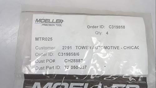 Moeller Hassas Alet Mtr025-4'lü Paket, Zımba Düğmesi Sıyırıcı, Mtr025-4'lü paket -