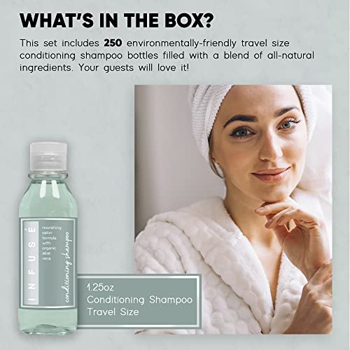 Terra Pure Infuse Lavanta Nane Bakım Şampuanı / ABD'de Üretilmiştir / Otel Boyutunda Tuvalet Malzemeleri Toplu / Seyahat Boyutunda