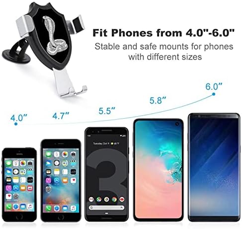 Kobra Yılan Telefon Dağı Araba için Evrensel cep telefonu tutucu Dashboard Cam Havalandırma Dağı Akıllı Telefonlar için Uygun