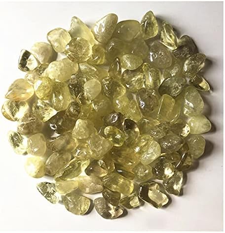 RUİTAİQİN SHİTU 50g 9-15mm Doğal Sitrin Sarı Kuvars Kristal Cilalı Taş şifa kristalleri Doğal Taşlar ve Mineraller YLSH107