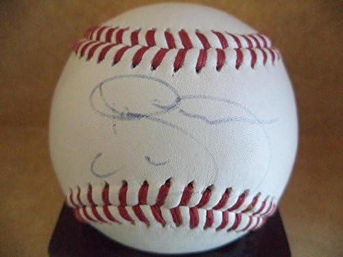 Roger Mcdowell New York Mets, coa İmzalı Beyzbol Toplarıyla İmzalı İmzalı Beyzbolu Soldu