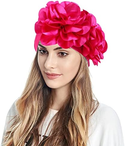Kapaklar Şapkalar Kadınlar için Kasketleri Rahat Büyük Çiçekler Katı Kafa Şapka Kap Şapkalar islami türban Kap Erkek Gömme Kapaklar