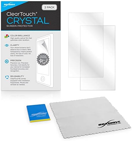 Wacom Intuos Pro L (PTH-860) ile Uyumlu BoxWave Ekran Koruyucu - ClearTouch Crystal (2'li Paket), HD Film Kaplaması-Çizilmelere karşı
