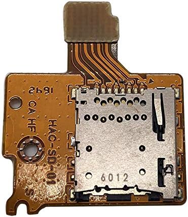 Yedek Oyun Kartı Yuvası Mikro SD TF Kart Yuvası Soket Jack PCB kartı Nintendo Anahtarı Konsolu için